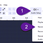 audacity how to import audio
